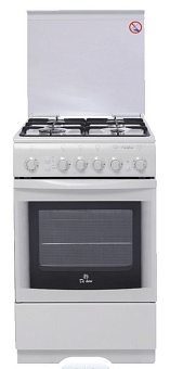 DE LUXE 5040.41Г бел. (951900) Плита газовая