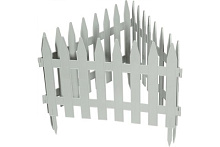 PALISAD Забор декоративный Рейка , 28 х 300 см, белый 65004 Садовые ограждения