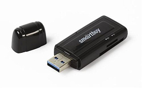 SMARTBUY (SBR-705-K) USB3.0 черный Картридер