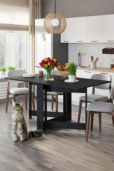 МЕБЕЛЬ-КОМПЛЕКС ЛАЙТ Стол-тумба Антрацит (1 кор.) Модульная мебель