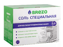BREZO 97008 Специальная соль для посудомоечной машины 1500 г Соль для посуд.машины