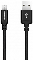 More choice K12m Дата-кабель USB 2.1A для micro USB - 1м Black Кабель