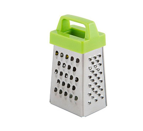 MALLONY Терка четырехгранная мини GR-1023 (нерж.сталь, пластик) (965080) Терка MALLONY Терка четырехгранная мини GR-1023 (нерж.сталь, пластик) (965080