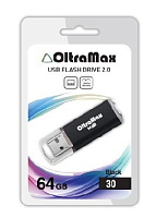 OLTRAMAX OM064GB30-В черный USB флэш-накопитель OLTRAMAX OM064GB30-В черный