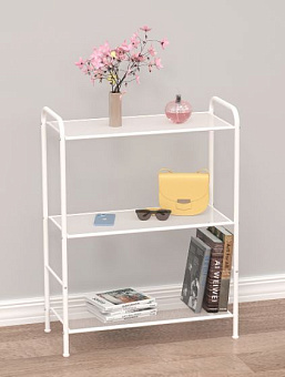 ЗМИ Стеллаж "Валенсия 23" (VALENCIA 23 Shelf rack) СТВ23 Белый Стеллаж