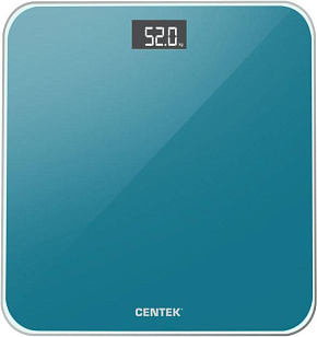CENTEK CT-2443 LCD BLUE Весы напольные