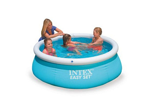INTEX Бассейн с надувным кольцом EASY SET 183x51см.(в кор.) Арт. 28101NP Бассейн надувной INTEX Бассейн с надувным кольцом EASY SET 183x51см.(в кор.) 