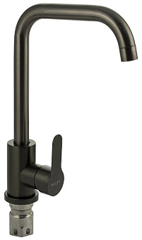 MAGNUS 9302 Смеситель кухонный, из нержавеющей стали марки 304, ГРАФИТОВЫЙ Смеситель кухонный