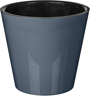 HOMVER Rosemary D200мм, 4л с дренажной вставкой (серый) 221600135/01 Горшок цветочный HOMVER Rosemary D200мм, 4л с дренажной вставкой (серый) 22160013