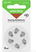 SMARTBUY (SBZA-A312-6B) A312-6B (60/3000) Батарейки