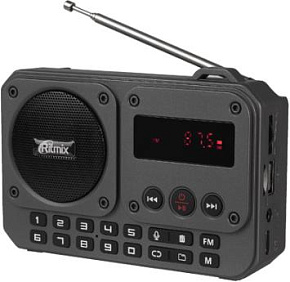 RITMIX RPR-010, черный Радиоприемник
