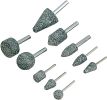 DENZEL Набор шарошек для дрели (ПШМ) 10 шт 76028
