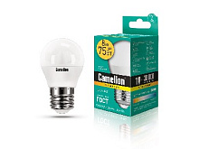 CAMELION (12392) LED8-G45/830/E27/3000K Лампа светодиодная