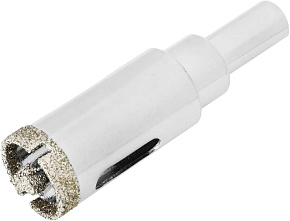 MATRIX Сверло алмазное по керамограниту, 20 х 67 мм, 3-гранный хвостовик//