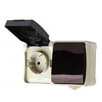 SMARTBUY (SBE-04w-16-SWS) Сатурн болок роз/выкл Розетка