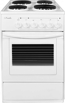 ЛЫСЬВА ЭП 411 МС белый эмаль (без крышки) Плита электрическая