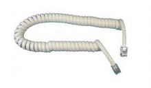 REXANT (18-2021) 2м шнур витой, трубочный, белый Телефонный кабель