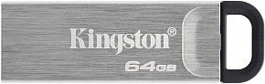 KINGSTON Флеш Диск 64GB DataTraveler Kyson DTKN/64GB USB3.2 серебристый/черный