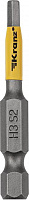 KRANZ (KR-92-0421-1) Бита шестигранная для шуруповерта HEX3х50 мм (2 шт./уп.)