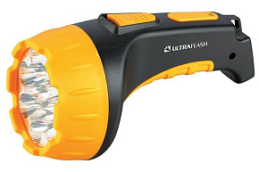 ULTRAFLASH (9217) LED3815 черный/желтый Светодиодный фонарь