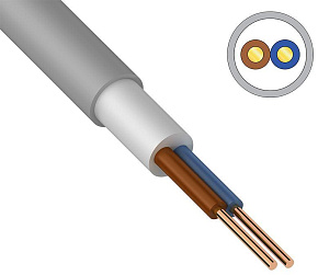 ККЗ (01-8701) Кабель силовой медный NUM-O 2x1,5 мм 100 м ГОСТ 31996-2012, ТУ 3520-015-38229892-2015