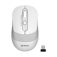 A4TECH FStyler FG10 белый/серый оптическая (2000dpi) беспроводная USB Мышь