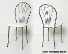 БИТЕЛ РОМАШКА (серебро, БОРНЕО МИЛК) Стул БИТЕЛ РОМАШКА (серебро, БОРНЕО МИЛК)