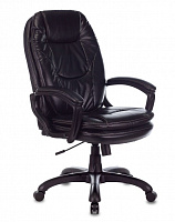 БЮРОКРАТ Кресло руководителя CH-868N черный Leather Venge Black искусственная кожа крестовина пласти Кресло
