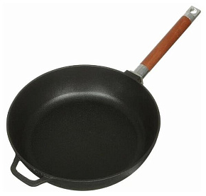 ГАРДАРИКА 324 чугун 24см глуб съем/руч Сковорода