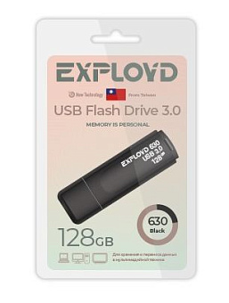 EXPLOYD EX-128GB-630-Black USB 3.0 USB флэш-накопитель