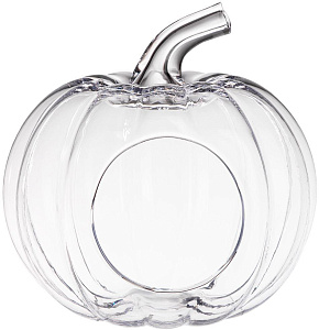 ALEGRE GLASS ВАЗА "ТЫКВА" 25X29 СМ 337-029