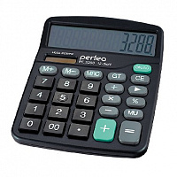 PERFEO (PF-3288) бухгалтерский 12-разр., GT, черный калькулятор