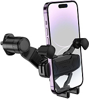 HOCO (6942007641197) H66 Black Автодержатель