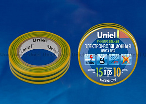 UNIEL (04516) UIT-135P 10/15/01 YGR Изоляционная лента
