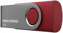 MORE CHOICE (4610196407499) MF8-4 USB 8Gb 2.0 Red флэш-накопитель