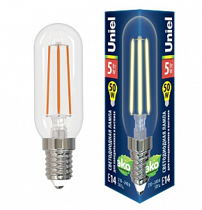 UNIEL (UL-00007129) LED-Y25-5W/3000K/E14/CL GLZ04TR Лампочки светодиодные