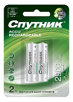 СПУТНИК Аккумулятор NI-MH HR6 2900 MAH Аккумулятор