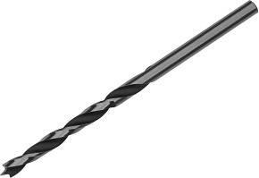 MATRIX Сверло по дереву, 4 х 75 мм, цилиндрический хвостовик//