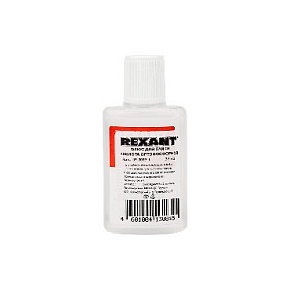 REXANT (09-3635-1) ФЛЮС ДЛЯ ПАЙКИ , КИСЛОТА ОРТОФОСФОРНАЯ, 30 МЛ, В ИНДИВИДУАЛЬНОЙ УПАКОВКЕ Флюсы для пайки