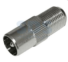 PROCONNECT (05-4303-4) антенный гнездо F - штекер TV Переходник PROCONNECT (05-4303-4) антенный гнездо F - штекер TV