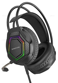 BOROFONE (6974443389227) BO105 Thunder Black Наушники