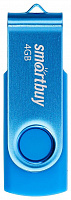 SMARTBUY (SB004GB2TWB) UFD 2.0 004GB Twist Blue Флэш-напокитель
