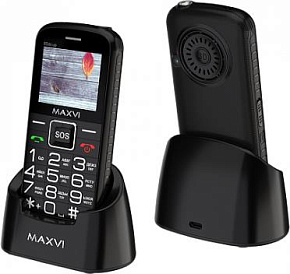 MAXVI B5ds up Black Телефон мобильный