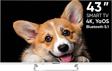 TOPDEVICE TDTV43CS03U UHD SMART TV белый Телевизор