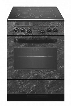 GEFEST ЭП Н Д 6560-03 0053 черный мрамор Плита электрическая