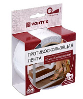 VORTEX 24169 Противоскользящая лента 50мм*5м, прозрачная (2) Противоскользящая лента