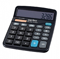 PERFEO (PF-3286) бухгалтерский 12-разр., GT, черный Калькулятор