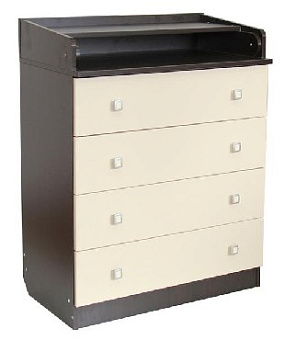 ФЕЯ Комод Фея 1580 венге-бежевый (1 кор.) Комод ФЕЯ Комод Фея 1580 венге-бежевый (1 кор.)