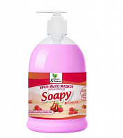 CLEAN&GREEN CG8099 Soapy малина в карамели увлажняющее с дозатором 500 мл. Жидкое мыло