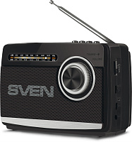 SVEN SRP-155, чёрный Радиоприемник